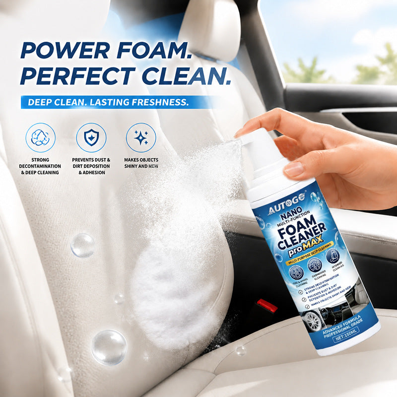 ✨🚗 Sleva 50 %! Přestaňte tolerovat matnou a špinavou palubní desku! Tento pěnový čistič účinně odstraňuje nečistoty z kůže a vinylových materiálů bez zanechání lepkavých zbytků a navrací interiéru vašeho vozu lesk jako ze salonu.