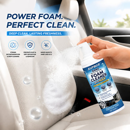 ✨🚗 Sleva 50 %! Přestaňte tolerovat matnou a špinavou palubní desku! Tento pěnový čistič účinně odstraňuje nečistoty z kůže a vinylových materiálů bez zanechání lepkavých zbytků a navrací interiéru vašeho vozu lesk jako ze salonu.