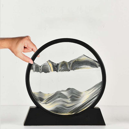 🏡🖼️【Kupte jeden a dostanete jeden zdarma】3D malba pohyblivým pískem pro domácí dekoraci