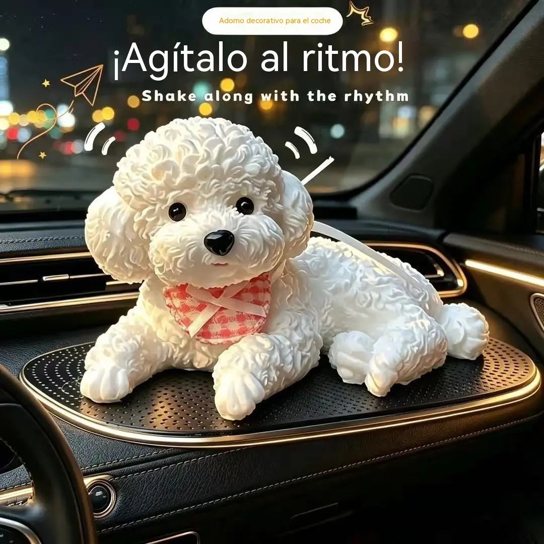 🐶✨Ozdoba na auto s motivem pudla: nejroztomilejší vylepšení palubní desky