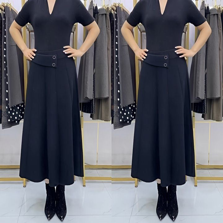👗🎀【S-4XL】Vlněná sukně na podzim a zimu