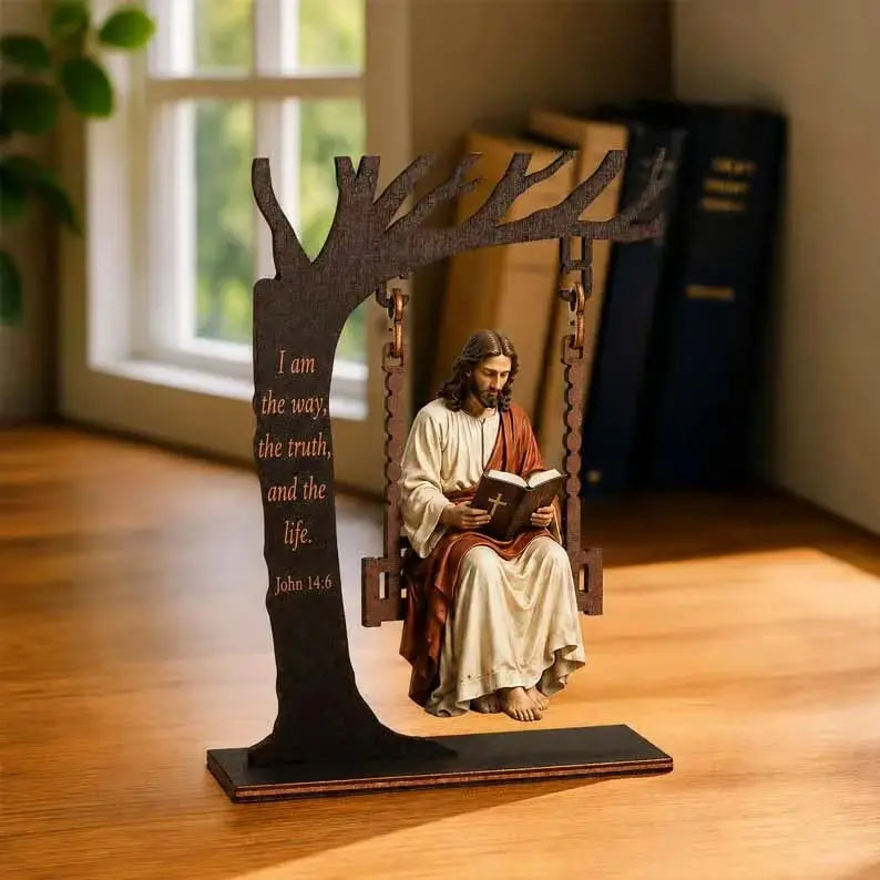 🔥Kup 1 a získej 1 zdarma🔥🔥 Poslední den: 50 % sleva - ✝️📚 Křesťanský visací přívěsek Ježíše