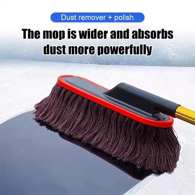 🔥ŽHAVÝ VÝPRODEJ🔥Autoštětka s výsuvnou teleskopickou rukojetí🚗