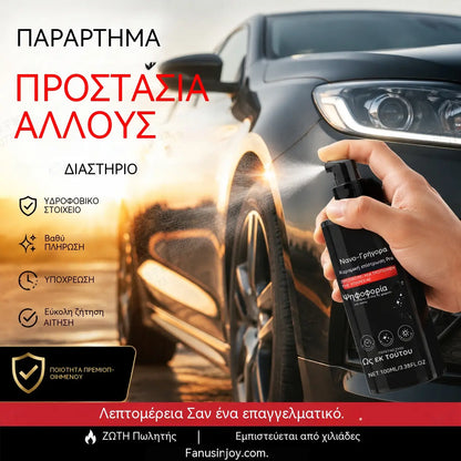 🚗 🏆 Rychle působící sprej na péči o auto s vysokým leskem – Okamžitý lesk a ochrana – Hydrofobní, beze šmouh – ideální na lak, sklo nebo plast ✨🧼💦
