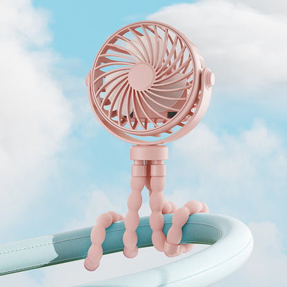 ⚡Mini multifunkční ruční ventilátor „Chobotnice“