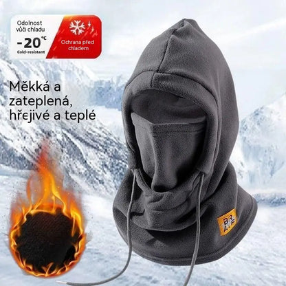 ❄️ Integrální zateplená čepice s fleecovou podšívkou, která vás udrží v teple až do -20 stupňů Celsia. ⛷️ Ideální pro lyžování, jízdu na motorce a outdoorové aktivity.