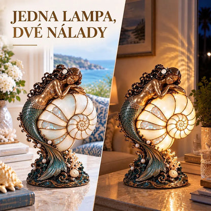 🧜‍💡Lampa Mořská panna Nautilus