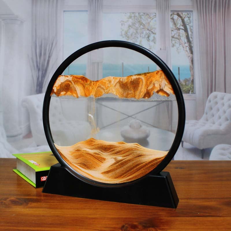 🏡🖼️【Kupte jeden a dostanete jeden zdarma】3D malba pohyblivým pískem pro domácí dekoraci