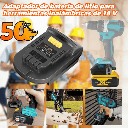 ⚡Adaptér pro lithium-ion baterii do 18V nářadí