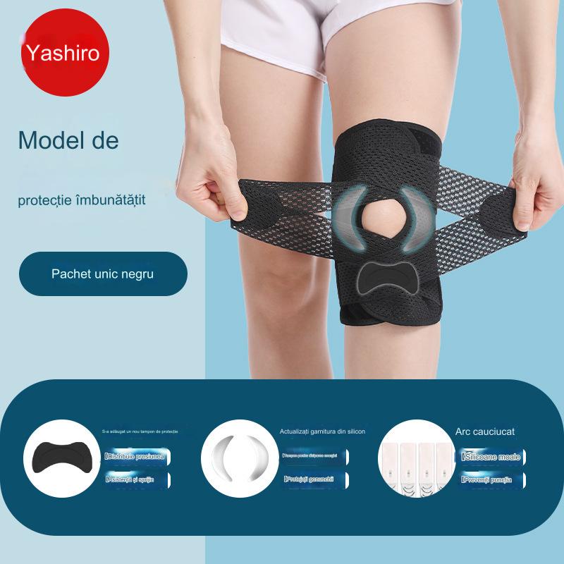 🦵M-3XL🔥【Kup 1 a získej 1 zdarma】Dvojité pružinové chrániče kolen, vhodné pro běh, cyklistiku, hraní míče a jiné sporty