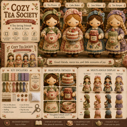 🎁Poslední den: Využijte slevu 49 %! 🧵 Miniaturní patchworková sada ze série Miniature World.