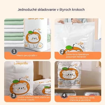 ✨🗃️ 5 kusů jen za 590 Kč 💨 Velké stlačitelné vakuové úložné sáčky: Není třeba žádné vzduchové čerpadlo, nepropustné, ideální pro úsporu místa v kufru a doma ✈️