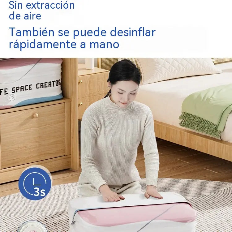 👕📦【🔥5 kusů 590 Kč】Kompresní sáčky na uložení oblečení, nevyžadují vysávání, zesílená konstrukce.