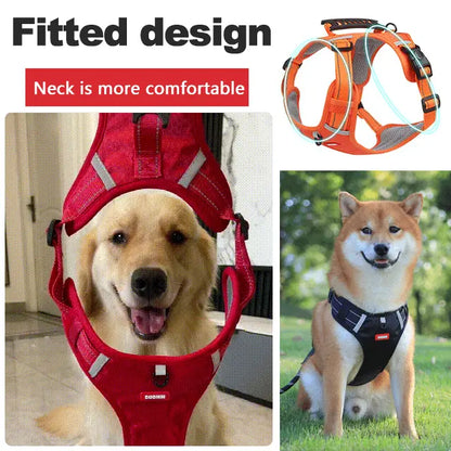 🐶【5–30 kg】Postroj pro domácí mazlíčky bez tahání