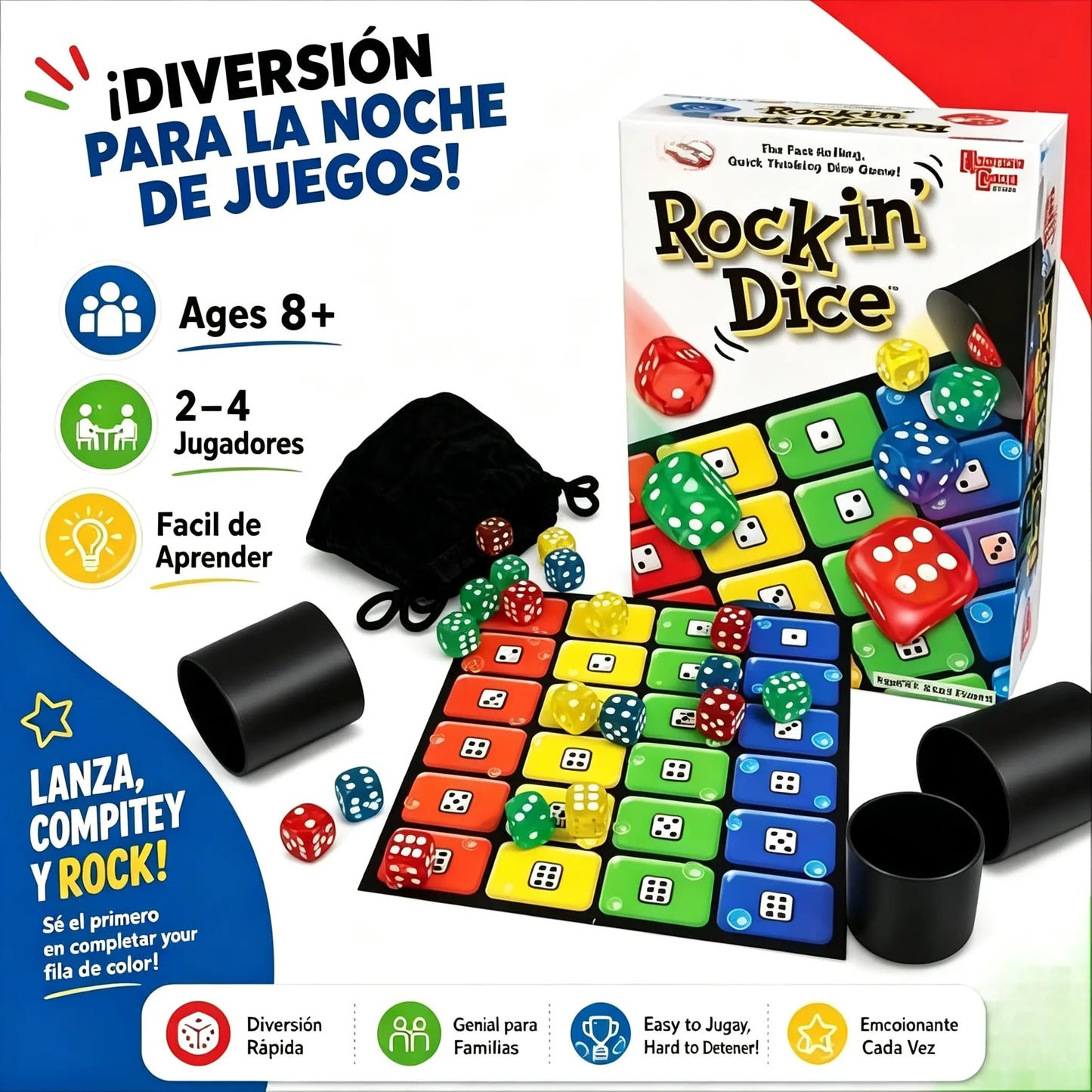 🎲👨‍👩‍👧‍👦Oblíbená desková hra s kostkami Ligreto