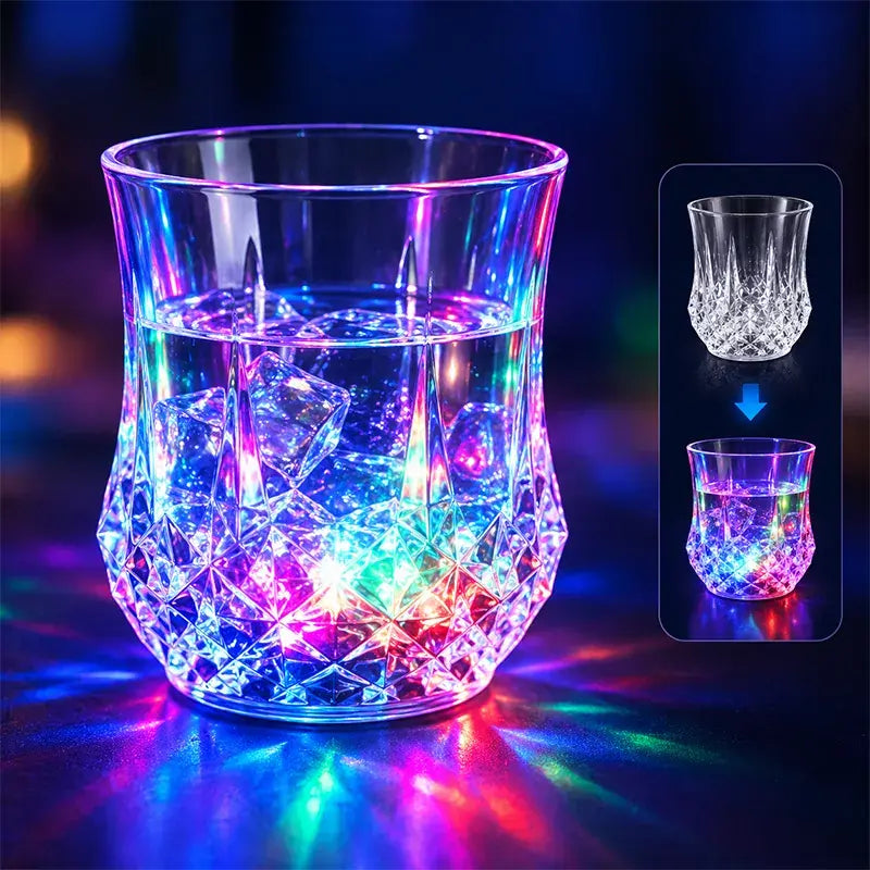 ✨💎Sada křišťálových sklenic aktivovaných kapalinou🥂