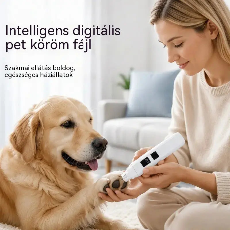 🔥【Kupte 1 a získejte 1 zdarma】🐱🐶 Elektrický pilník na nehty pro domácí mazlíčky s LED indikátorem napájení