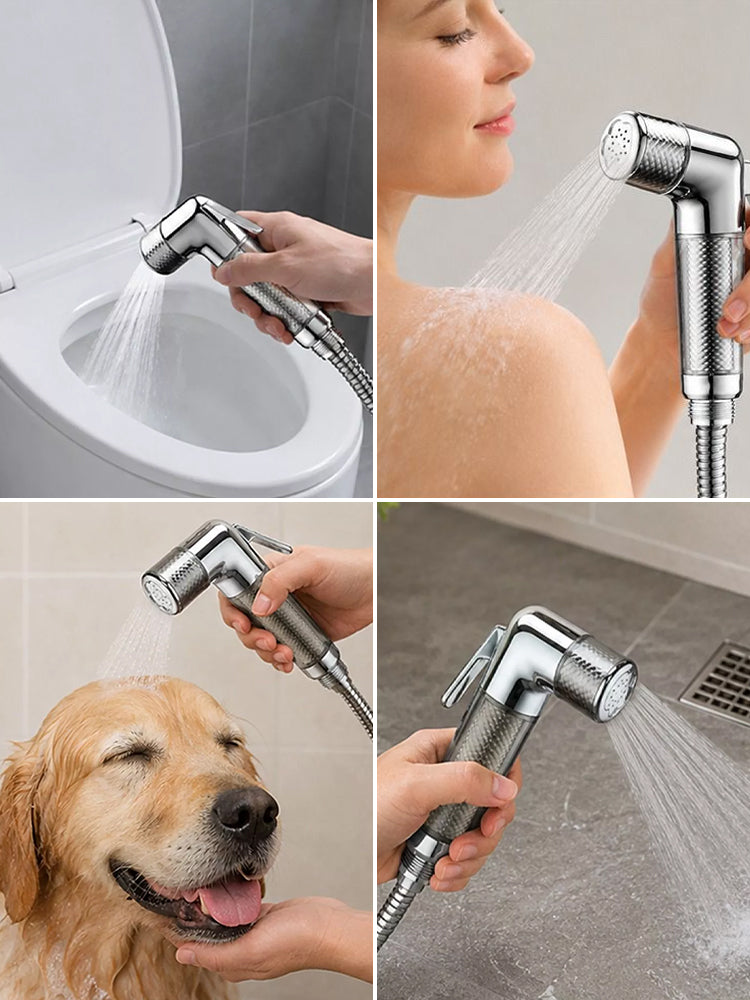 🚿 Víceúčelový univerzální vysokotlaký rozprašovač na toalety pro úklid domácnosti