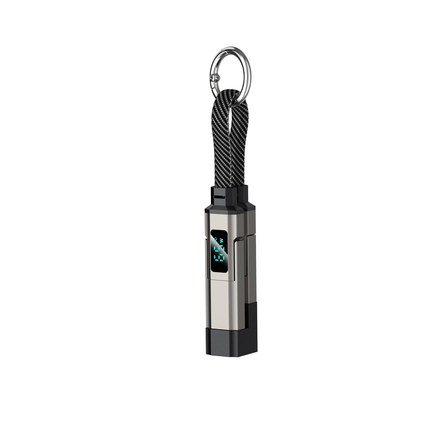 【Kupte 1, získejte 1 zdarma】🔌 Nabíjecí kabel 4 v 1 s digitálním displejem a klíčenkou – rychlé nabíjení, odolný proti zlomení a kompaktní