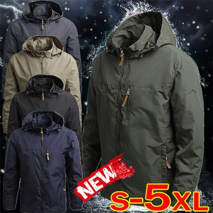 🔥【M-5XL】Ležérní podzimní/zimní bunda s kapucí, volný střih, dostupné všechny velikosti