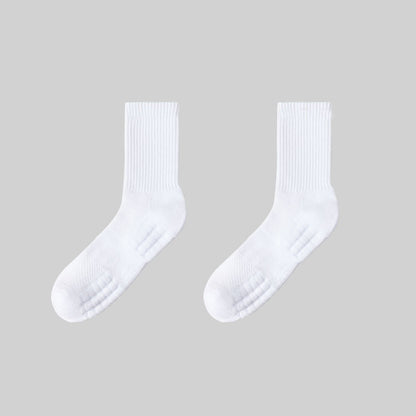 😍🧦【10 párů】 Pánské dlouhé sportovní ponožky, odvádějí pot, tlumí nárazy, chrání paty, odolají zápachu, jsou prodyšné, vhodné na basketbal a každodenní sporty.