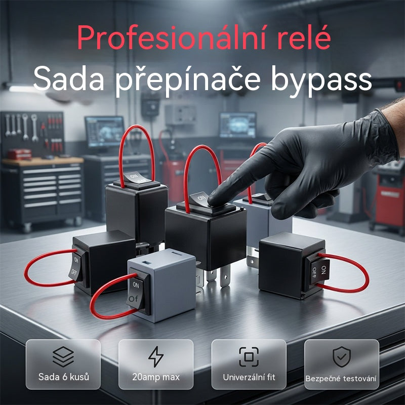 🔧⚡️Tester relé a sada propojek pro vozidla