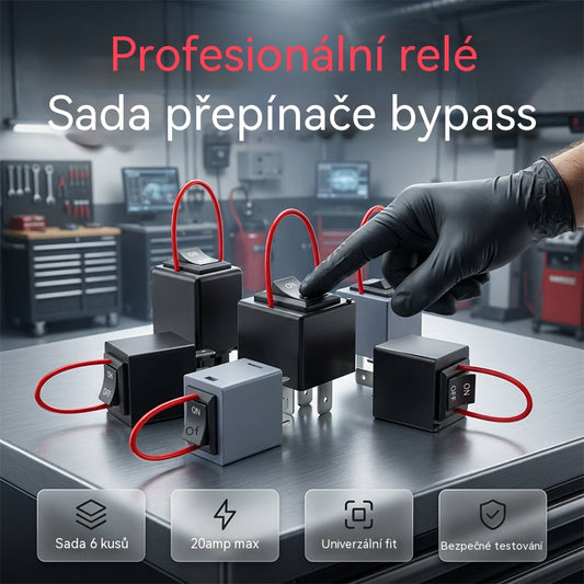 🔧⚡️Tester relé a sada propojek pro vozidla