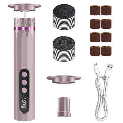 🦶 ČASOVĚ OMEZENÁ AKCE 50% SLEVA! ⚡ Dobíjecí elektrický pilník na nohy – 9 rychlostí, LCD displej, nabíjení přes USB-C ✨