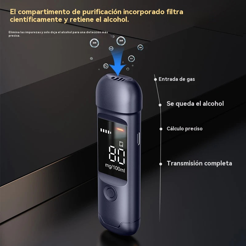 🍷💥Přesný přenosný alkohol tester – Změř si hladinu před jízdou