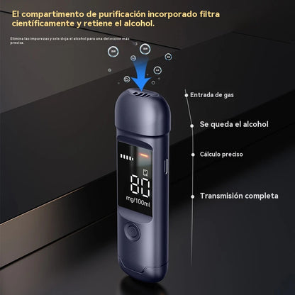 🍷💥Přesný přenosný alkohol tester – Změř si hladinu před jízdou