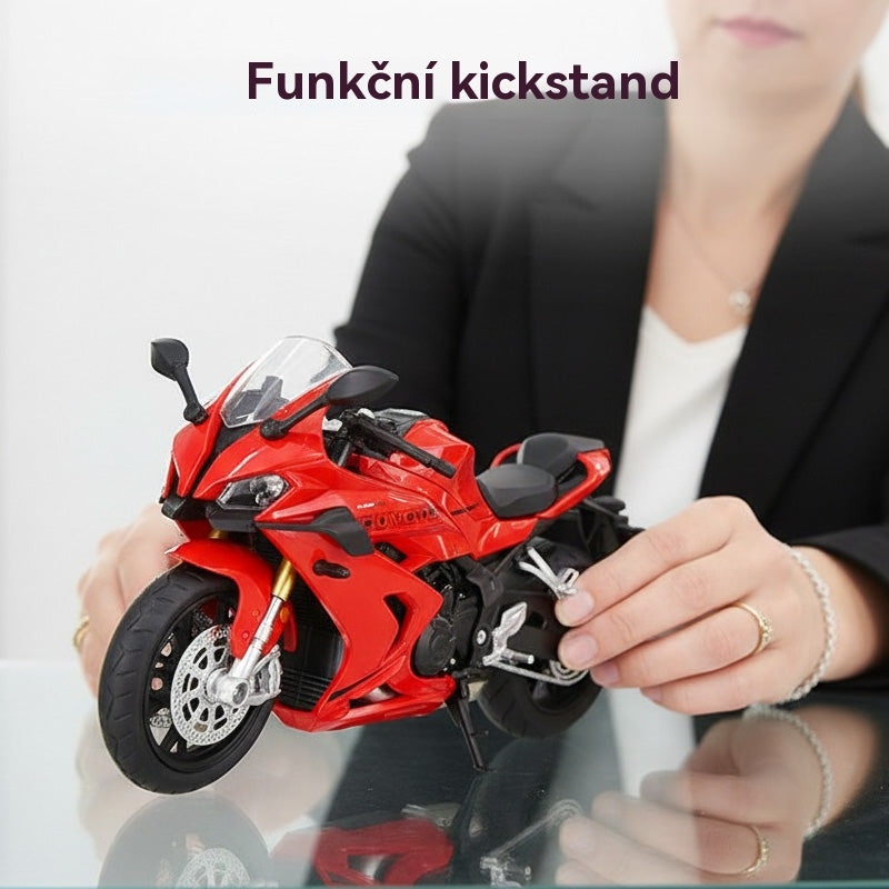 🏍️ Give the dárek excitement! 🎁Model motocyklu v měřítku 1:12