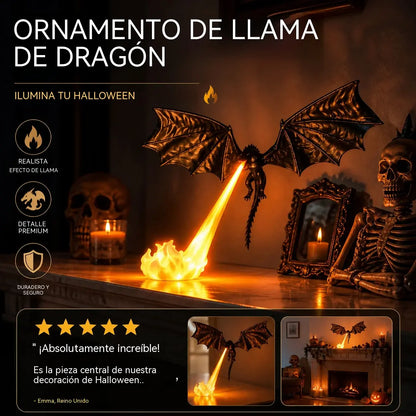 🐉🔥 Sleva 50 % po omezenou dobu! Dekorace s dračím plamenem: realistický efekt plamene, hedvábný PLA filament. Nezbytnost pro halloweenské dekorace!