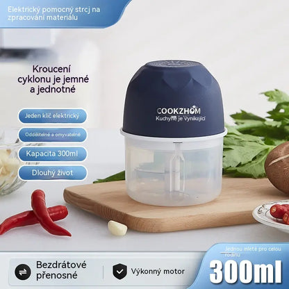 sleva 50 %❤️Bezdrátový efektivní elektrický mini sekáček na potraviny⭐
