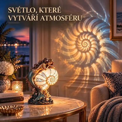 🧜‍💡Lampa Mořská panna Nautilus