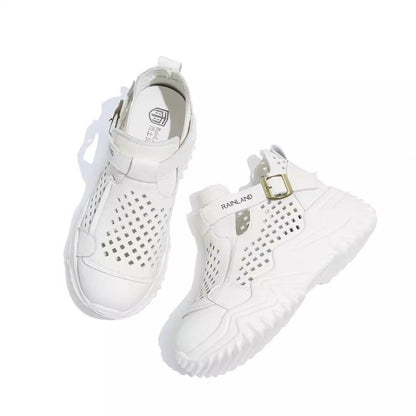 【35-40】Nové ležérní prodyšné sandály s dutou podrážkou