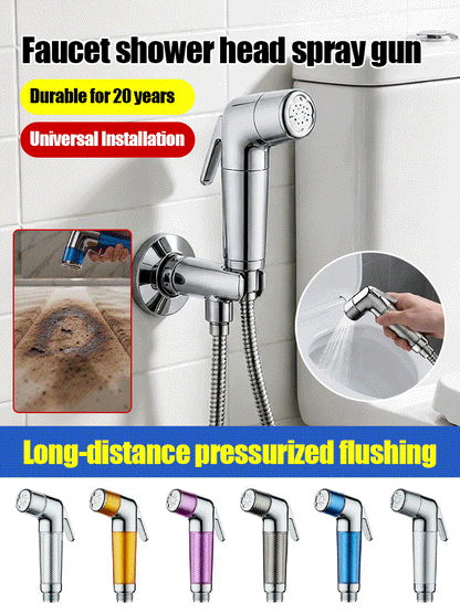 🚿 Víceúčelový univerzální vysokotlaký rozprašovač na toalety pro úklid domácnosti