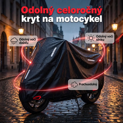 🏍️🛡️【1 kus, univerzální velikost】Kryt na motocykl – voděodolný, prachuvzdorný as UV ochranou.